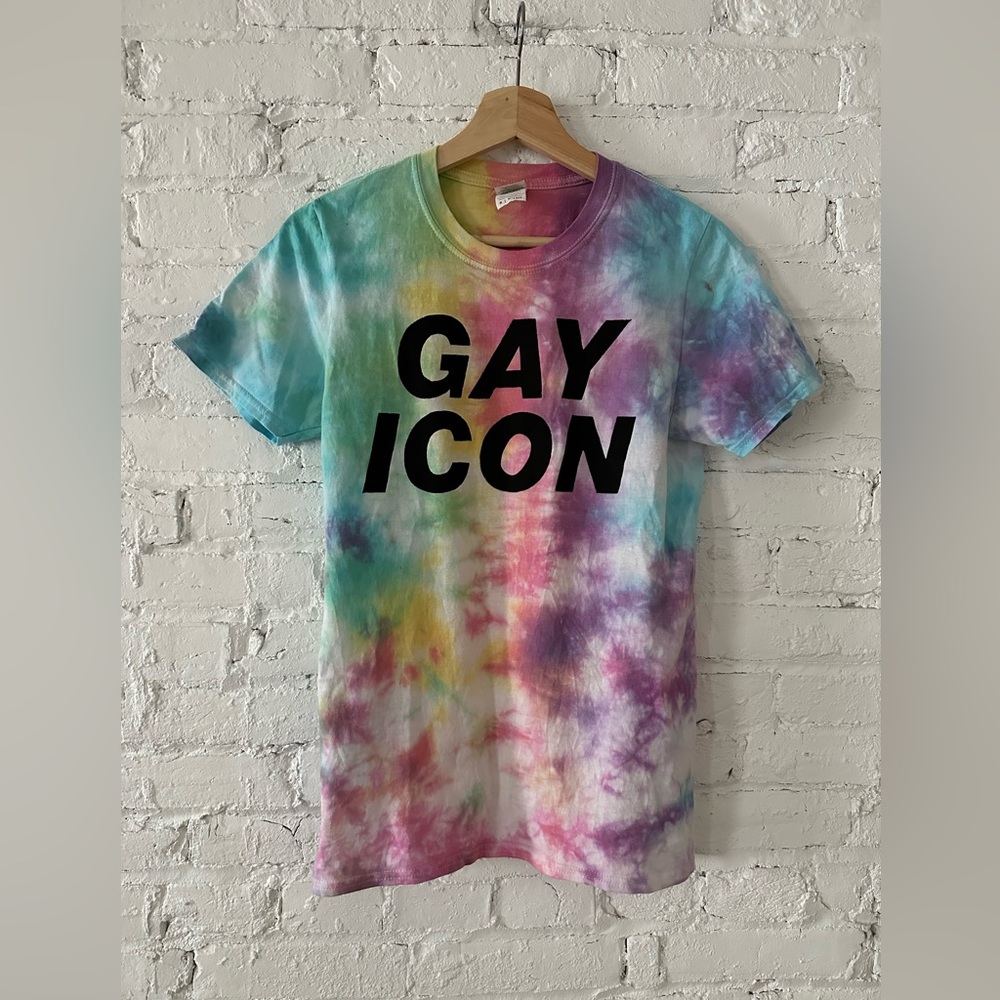 Tiedyed Gay Icon Tee